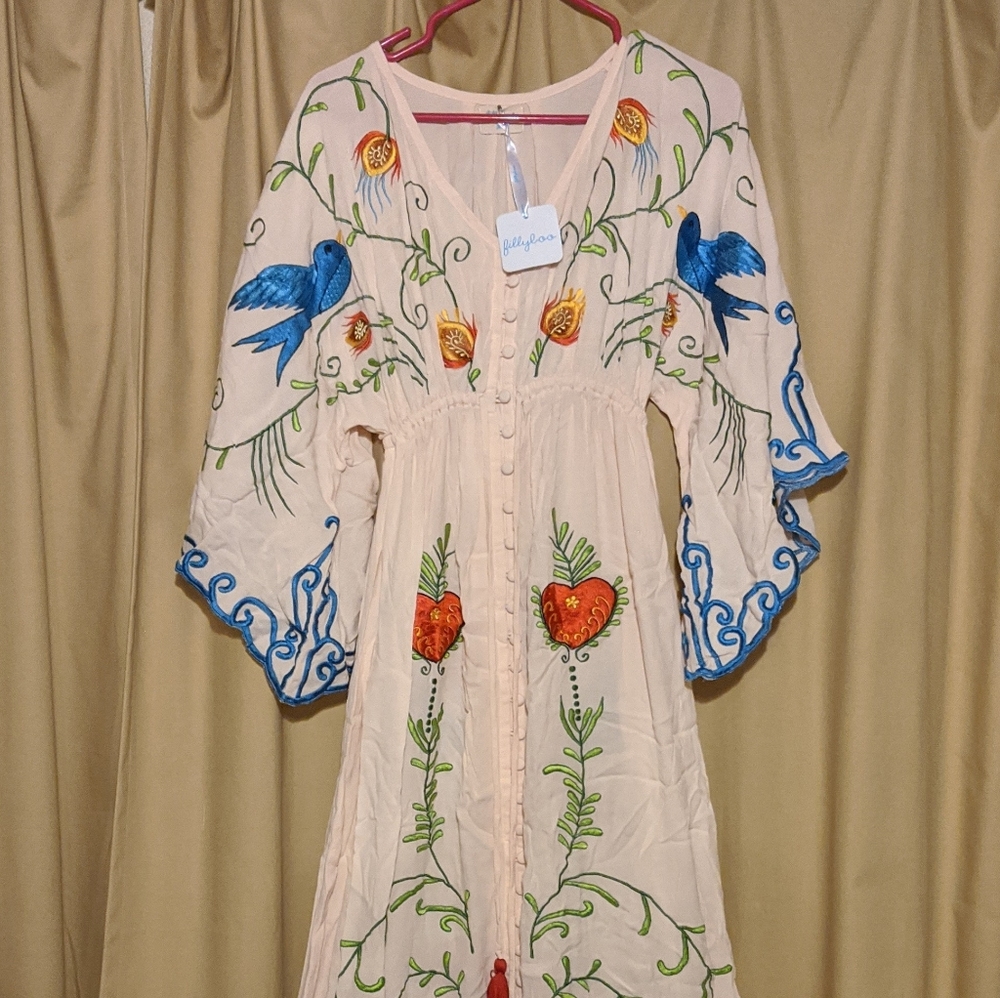 💔SOLD💔 Fillyboo strange magic kimono duster - Picture 5 of 8
